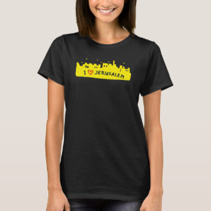 Jerusalem City Israel souvenir  for men women 4 T-Shirt