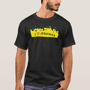 Jerusalem City Israel souvenir  for men women 4 T-Shirt