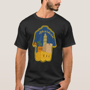Jerusalem City Israel souvenir for men women 5 T-Shirt
