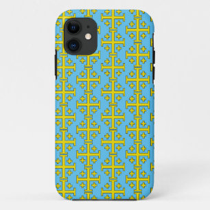 Jerusalem Cross Five‑Fold Cross of Christ iPhone 11 Case