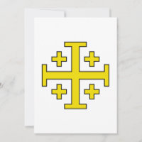 Jerusalem Cross Five‑Fold Cross of Christ