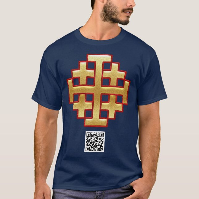 JERUSALEM CROSS T-Shirt (Front)
