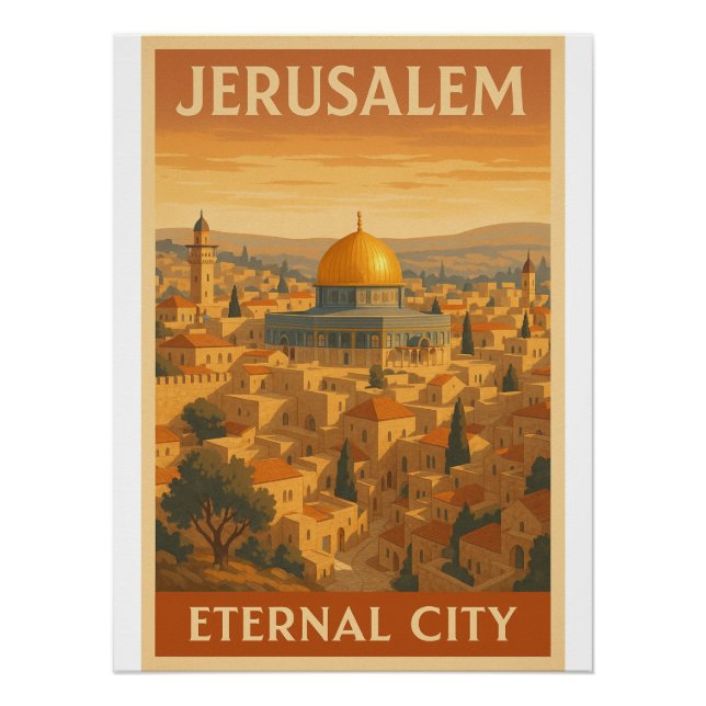Jerusalem – Eternal City Poster (Front)