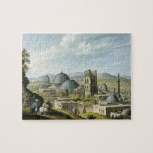 Jerusalem from the West, pub. by William Watts, 18 Jigsaw Puzzle
