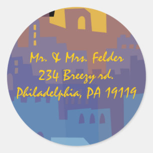 Jerusalem Holy City Reply Sticker Seal