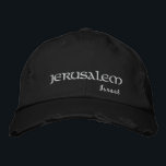 Jerusalem Israel Embroidered Hat<br><div class="desc">Embroidered Jerusalem Hat</div>