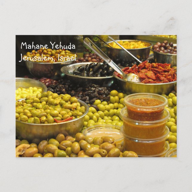 Jerusalem Israel Postcard (Front)