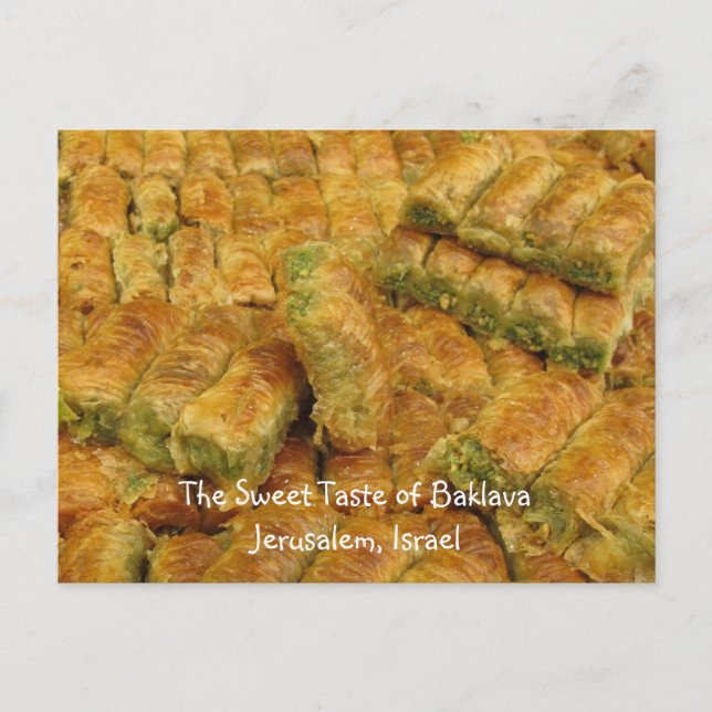 Jerusalem Israel Postcard (Front)