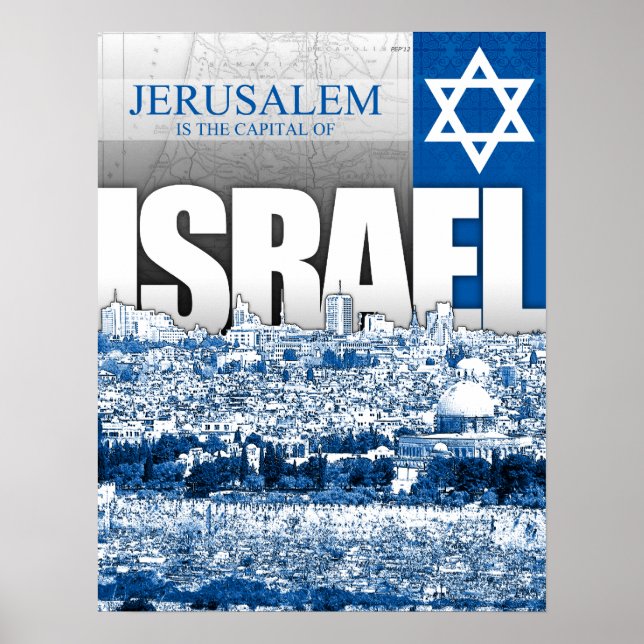 Jerusalem, Israel Poster (Front)