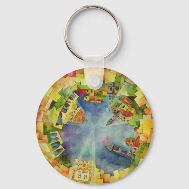 Jerusalem Key Ring (Front)