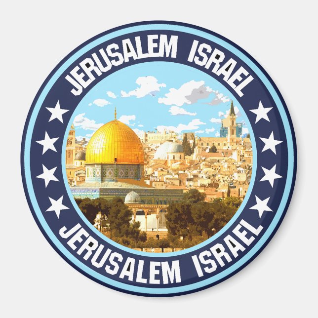 Jerusalem                                          magnet (Front)