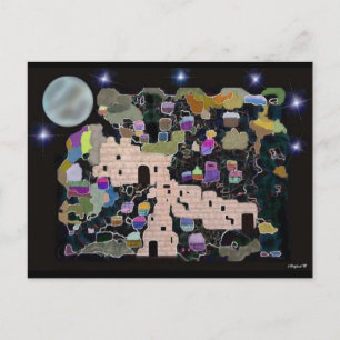 Jerusalem Moon Postcards