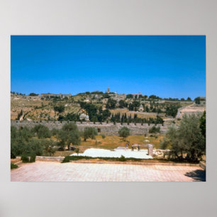 Jerusalem, Mount Zion Poster