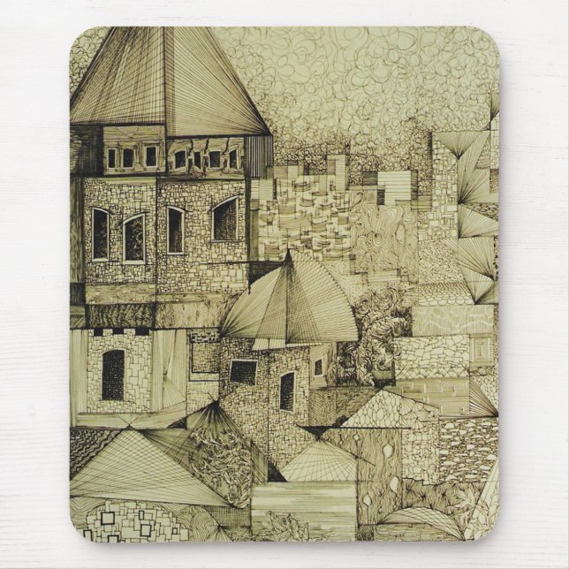 Jerusalem Mouse Mat (Front)