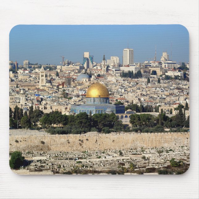 Jerusalem Mouse Mat (Front)