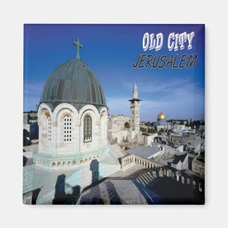 Jerusalem Old City Fridge Magnet Souvenir