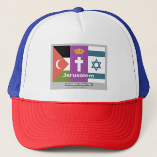 Jerusalem Peace Flag Hat