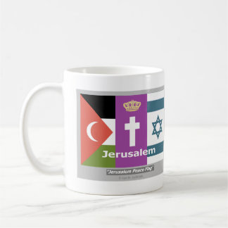 Jerusalem Peace Flag Mug (Revised)