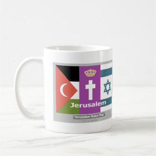 Jerusalem Peace Flag Mug (Revised)