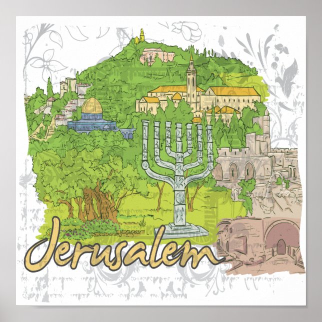 Jerusalem Poster (Front)