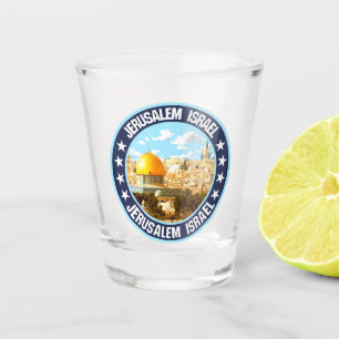 Jerusalem shot glass