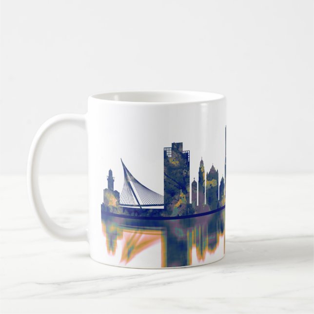 Jerusalem Skyline Coffee Mug (Left)