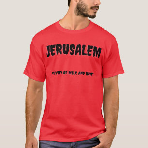 Jerusalem the City of Milk and Honey boy T-Shirt