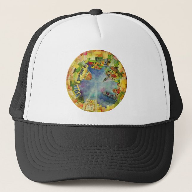 Jerusalem Trucker Hat (Front)