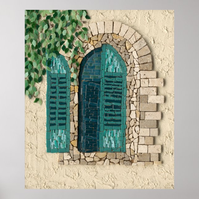 Jerusalem Window Poster (Front)