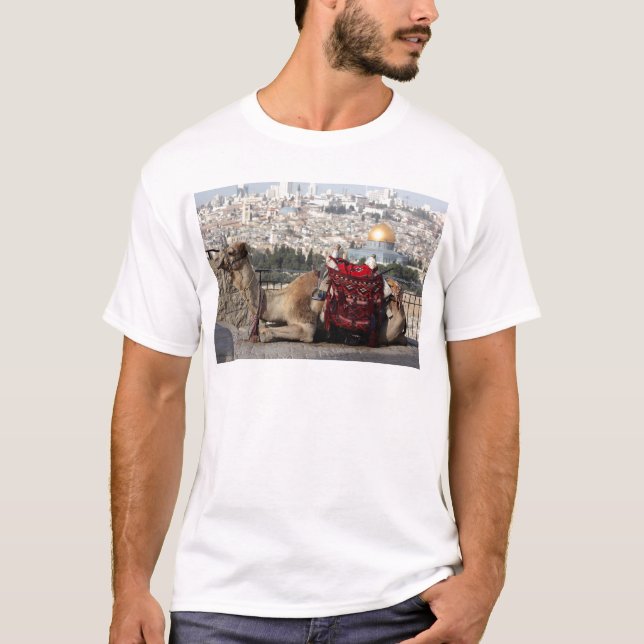 Jerusalem, world of colos, Holy City T-Shirt (Front)