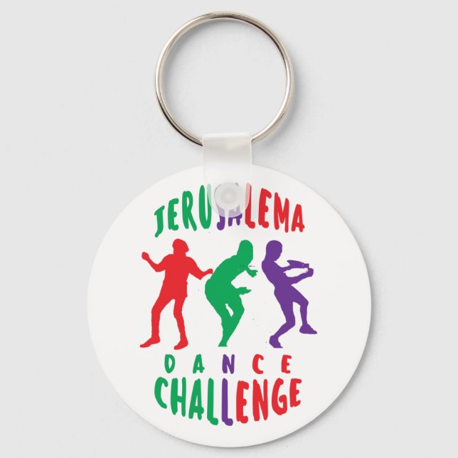 JERUSALEMA DANCE CHALLENGE KEY RING (Front)