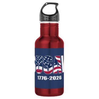 Jes USA ves 1776-2026 532 Ml Water Bottle