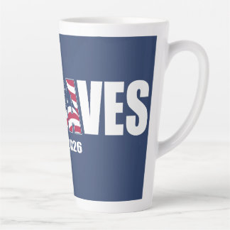 Jes USA ves 1776-2026 Latte Mug