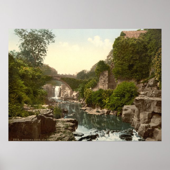 Jesmond Dene II, Newcastle-upon-Tyne, England Poster (Front)