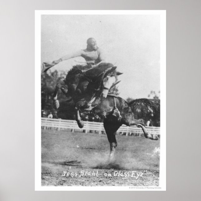 Jess Stahl on Glass Eye. Poster (Front)