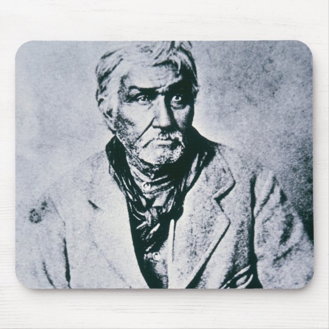 Jesse Chisholm (b/w photo) Mouse Mat (Front)