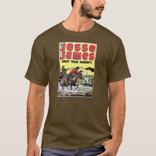 Jesse James Train Robbery T-Shirt