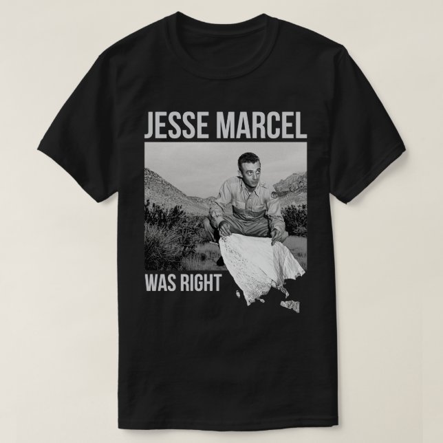 Jesse Marcel Roswell T-Shirt (Design Front)