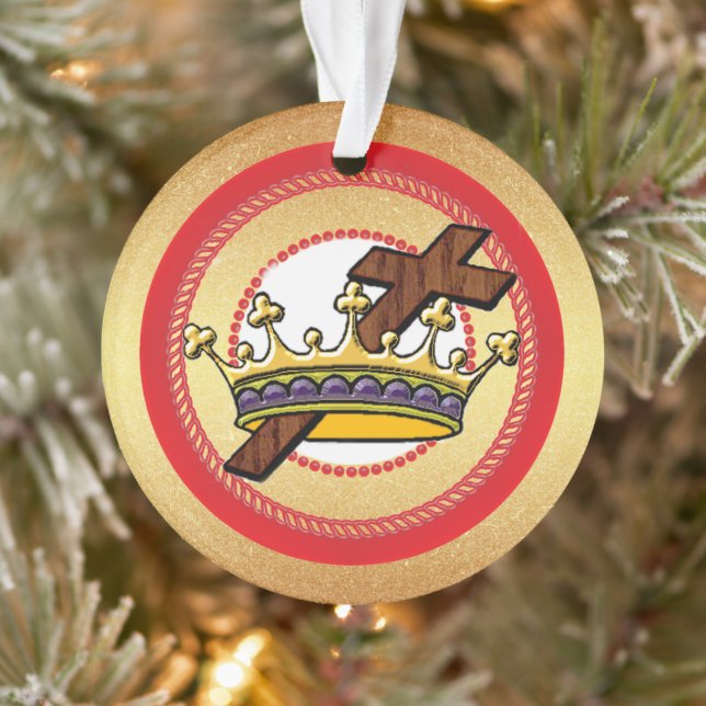 Jesse Tree Crown Day 14 Ornament (Tree)
