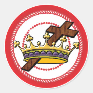 Jesse Tree Crown Sticker