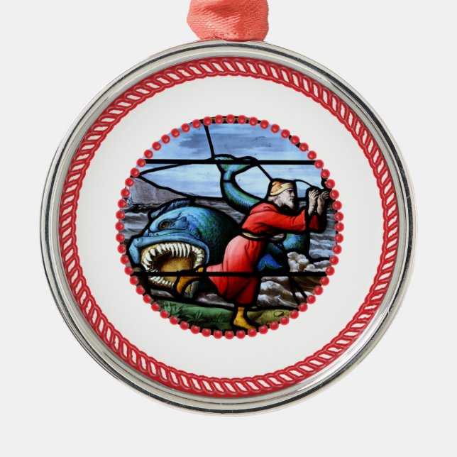 Jesse Tree Jonah Ornament #1 (Front)