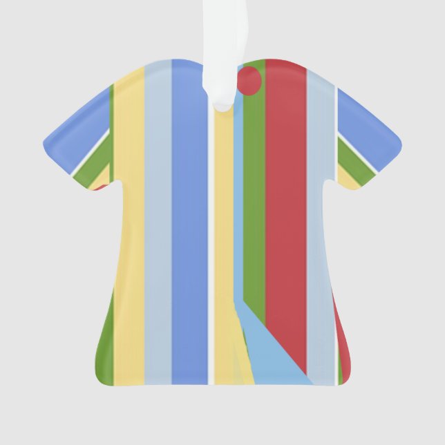 Jesse Tree Joseph Coat of Many Colours Ornament (Front)