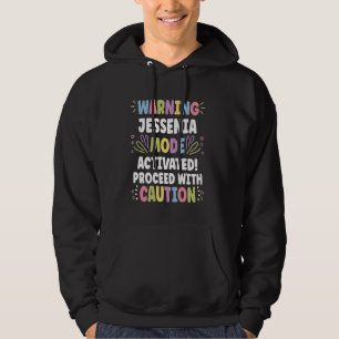 JESSENIA Personalised Name Funny Cute Custom JESSE Hoodie