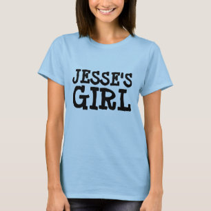 JESSE'S GIRL Funny Ladies Vintage T-Shirts
