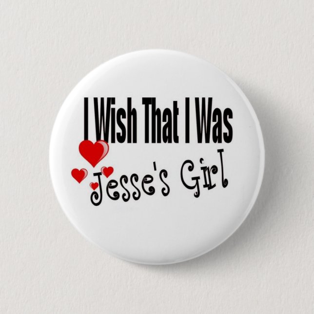 Jesse's Girl Pin (Front)