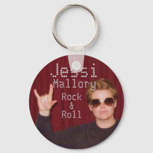 Jessi Mallory Rock & Roll Key Chain
