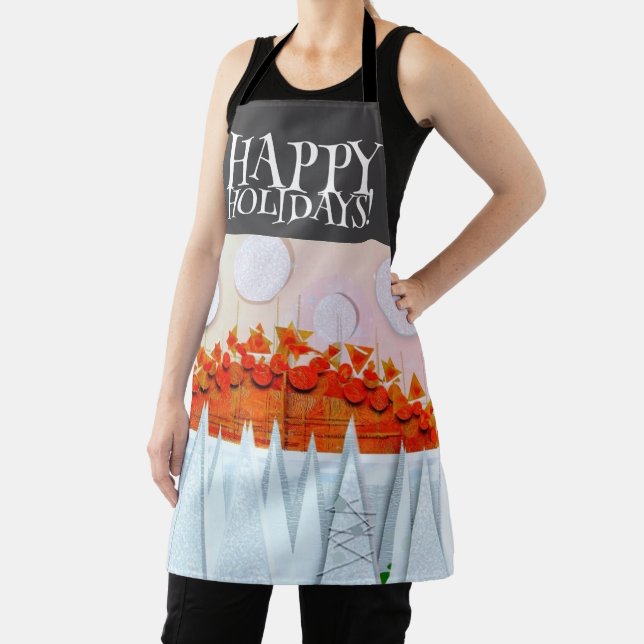 JESSICA ANNE FRANK "WINTER"  APRON (Insitu)