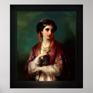 Jessica by Thomas-Francis Dicksee Classical Art Poster