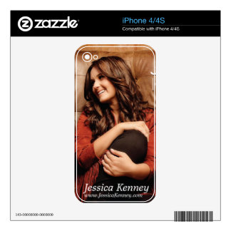 Jessica Kenney iPhone 4/4s Cover Skin For iPhone 4
