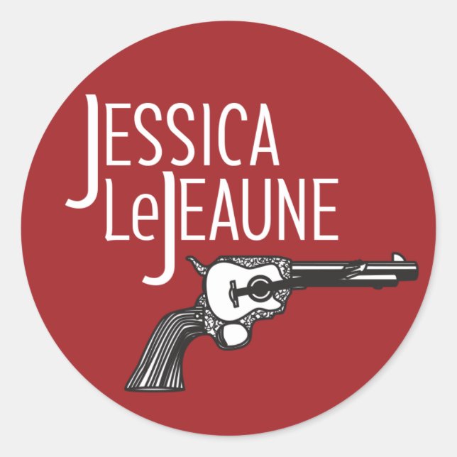 Jessica Le Jeaune Sticker (Front)